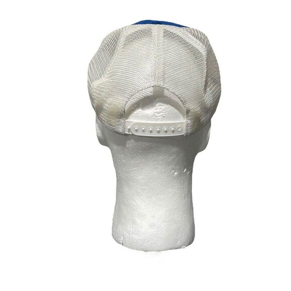 Vintage Express Mail Mesh Back Trucker Hat Big Patch Added 90’s - Picture 3 of 7